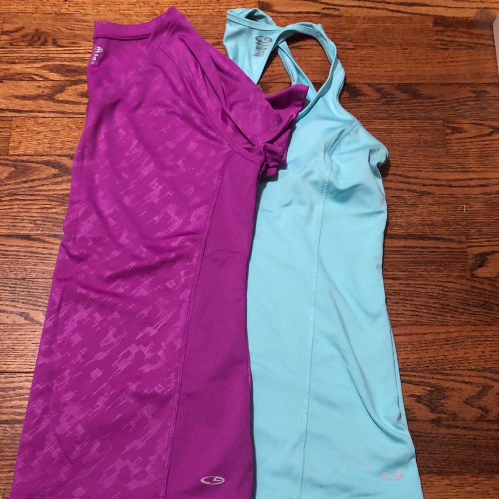 2 Champion Workout Shirts